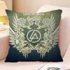 Rock Band L-Linkin Cool P-Park 45*45Cm Κάλυμμα Μαξιλαριού Κάλυμμα Μαξιλαριού Διακοσμητικό Μαξιλαροθήκη Οικιακή Μαξιλαροθήκη Για Μαξιλάρι Καναπέ