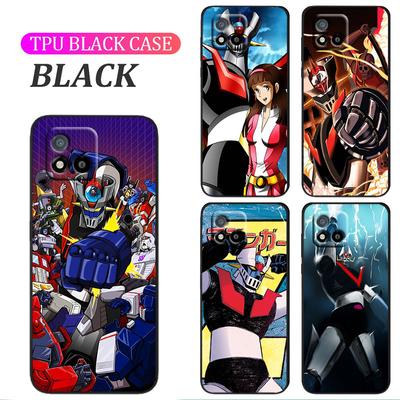 Funda de Anime Z Great Mazinger para OPPO A74, A72, A53, Reno 7, 6, 5, 4, 2, Find X3, X2, Z Lite, Neo Pro Plus, SE, color negro
