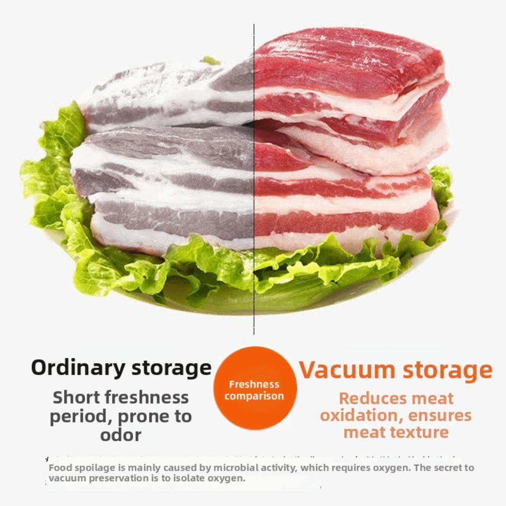 Drainable Vacuum Storage Box Transparent Fresh-Keeping Box Sealed Food Container  Refrigerator