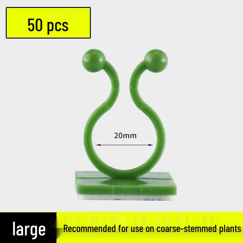Pothos Climbing Clips: Rose Green Plant Wall Hooks for Vines