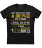 Een Fiets Om 100 Mijl Te Rijden Grappige Grafische Tekst T-shirt Zomer Katoen Ronde Hals Korte Mouw Heren T-shirt Nieuw S3XL