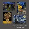 Van Gogh Scratch Art Book: Creative Stress Relief DIY for Adults