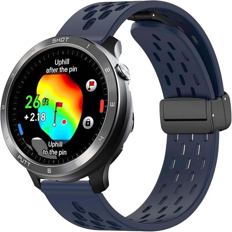 Compatible with Voice Caddie Smart Watch Bands, Quick Release Breathable Silicone Replacemet Band Straps Compatible with Voice Caddie T11 PRO, T9