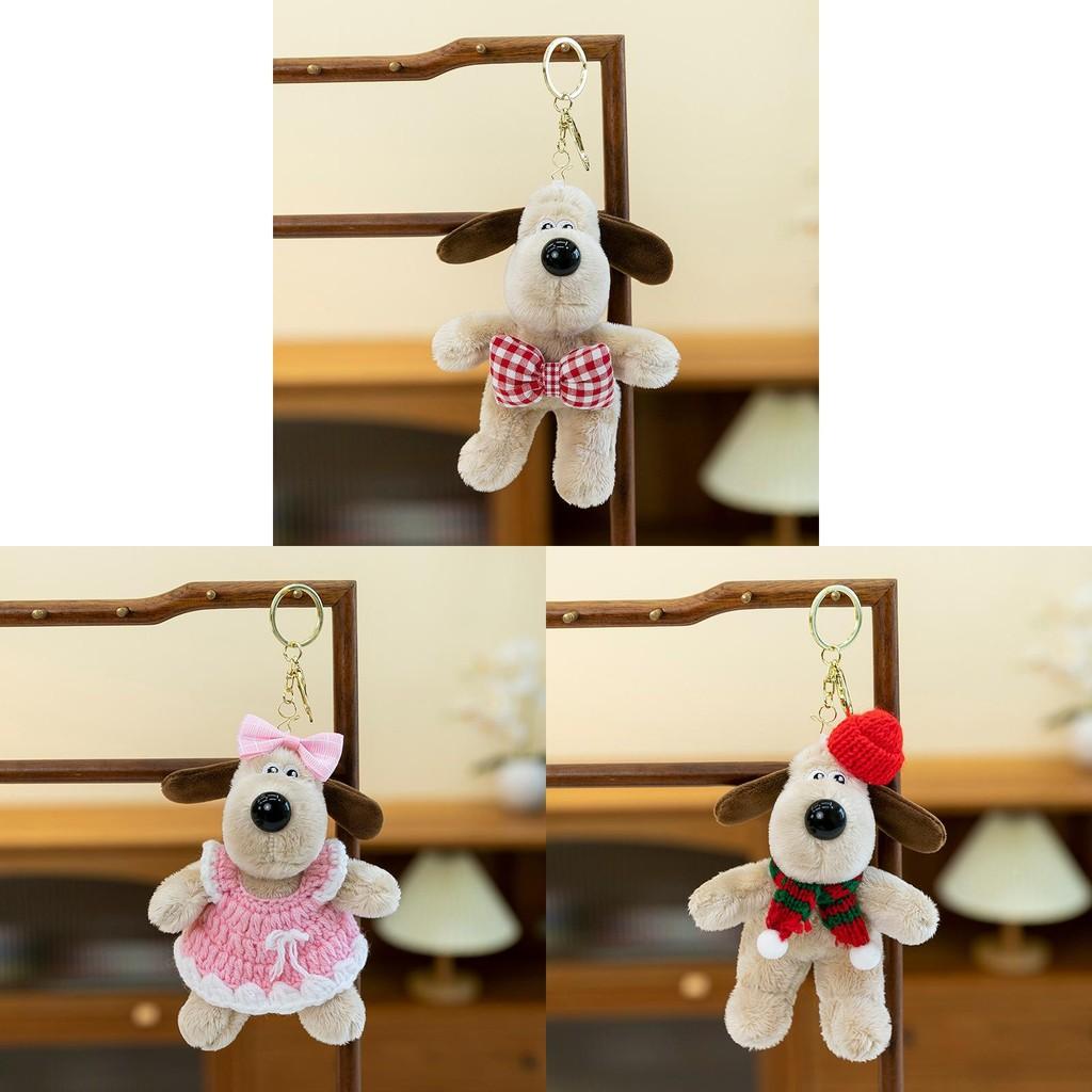 Keychain Wallace Gromit Toy Cartoon Designs Textures Pendant Gift Decoration