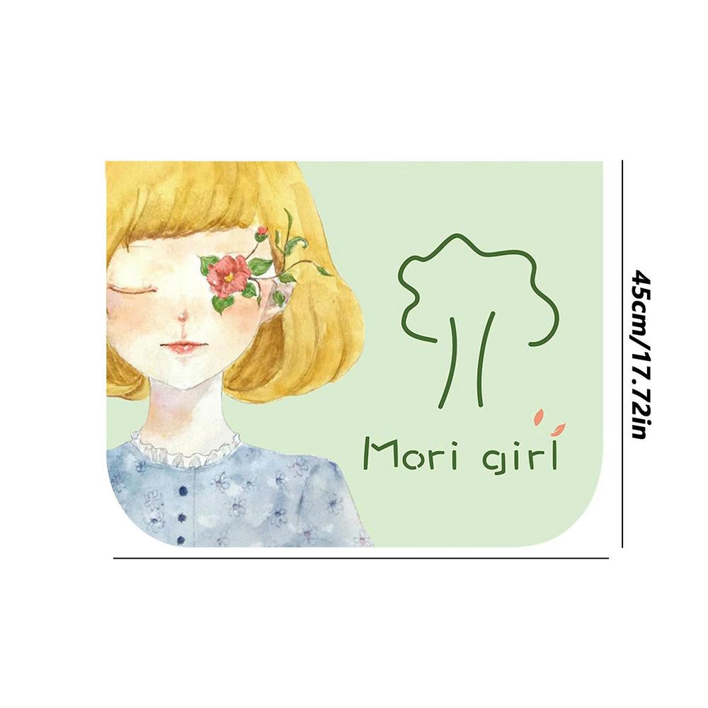 Car Curtain Magnetic Car Side Window Sunshade Cartoon girl Car Interior decorations SUV Rear Side Auto Window Sunshade Cover