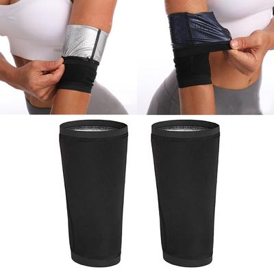 1 Çift Kol Şekillendirme Terleten Kol Bandı Fitness Yoga Egzersiz Bandı Zayıflama Ter Sauna Kollığı Kol Sarıcı Koruyucu Kadınlar İçin