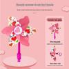 Seven-Color Rotating Pinwheel Pendant for Children's Bike or Stroller