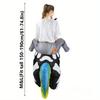 Inflatable Unicorn Skeleton Costume for Adults - Halloween Party Roleplay Festival Stage Performance Riding Unicorn Accessory
