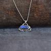 Genuine Labradorite Necklace, Sterling Silver Labradorite Necklace, Crystal Necklace for New Beginning, Boho Necklace, Bridesmaid Necklace