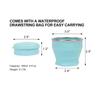 Collapsible Silicone Water Cup – Portable, Leak-Proof & Bpa-Free For Travel, Hiking, Camping, Gym, Office
