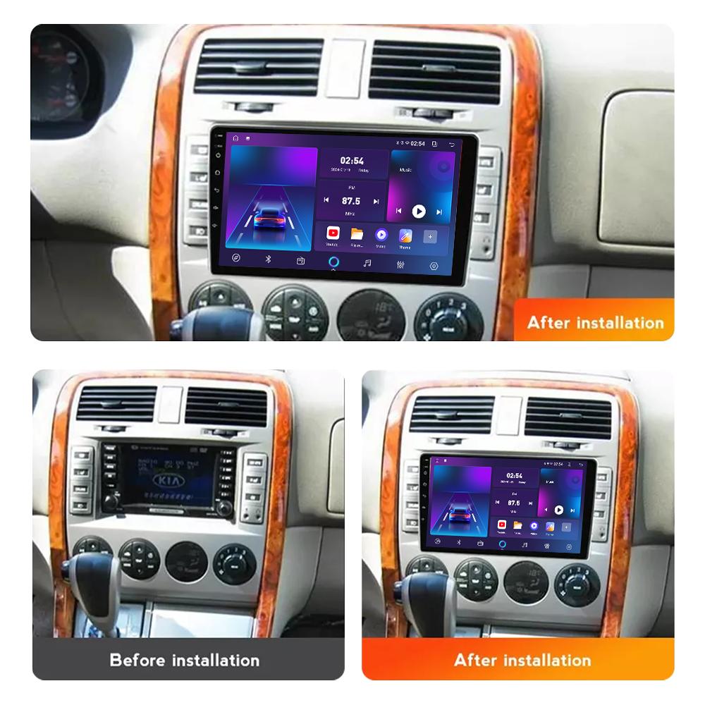 Android Car Radio For KIA Carnival 2002-2006 Multimedia Player Head Unit Stereo GPS Navigation BT WIFI 1+16GB