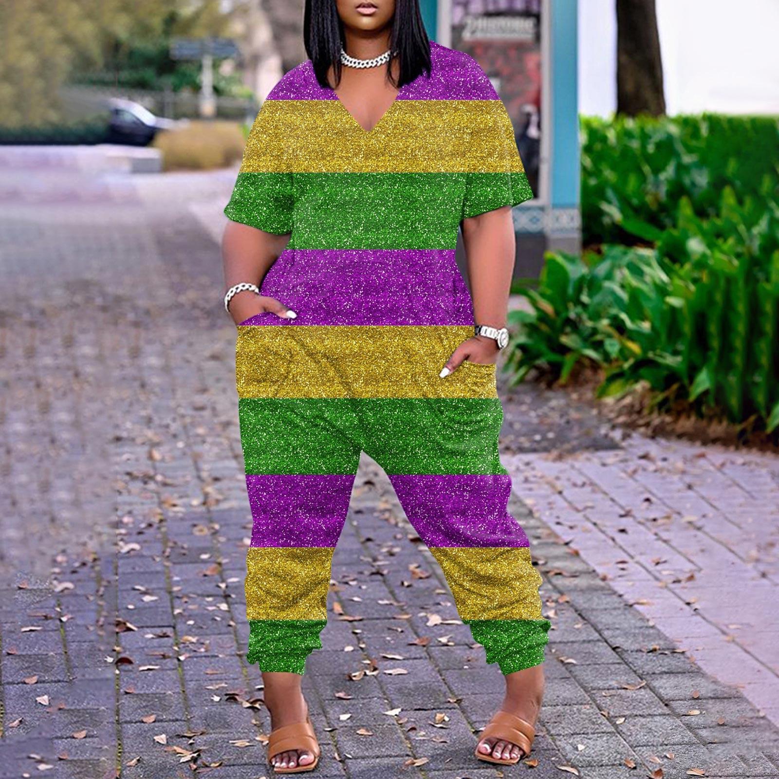 Женский комбинезон с короткими рукавами — фото 6