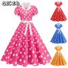 Fashion Summer Spring Short Sleeve V-Neck Casual Dresses
