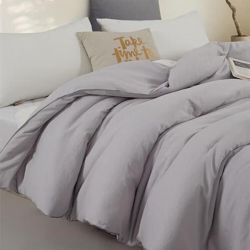 Violet Wool Velvet Soybean Blend Quilt