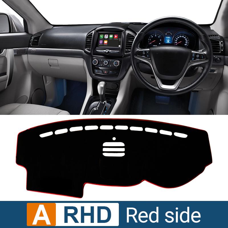 For Chevrolet Captiva 2006-2012 2013 2014 2015 2016 2017 2018 Car Dashboard Cover Avoid Light Pad Sun Shade Anti-UV Carpets Mat