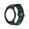 For Swatch X Royal Pop Stainless Steel Watch Case Wear Resist Silicone Sport Replacement Band for Sport Activities Daily Commute