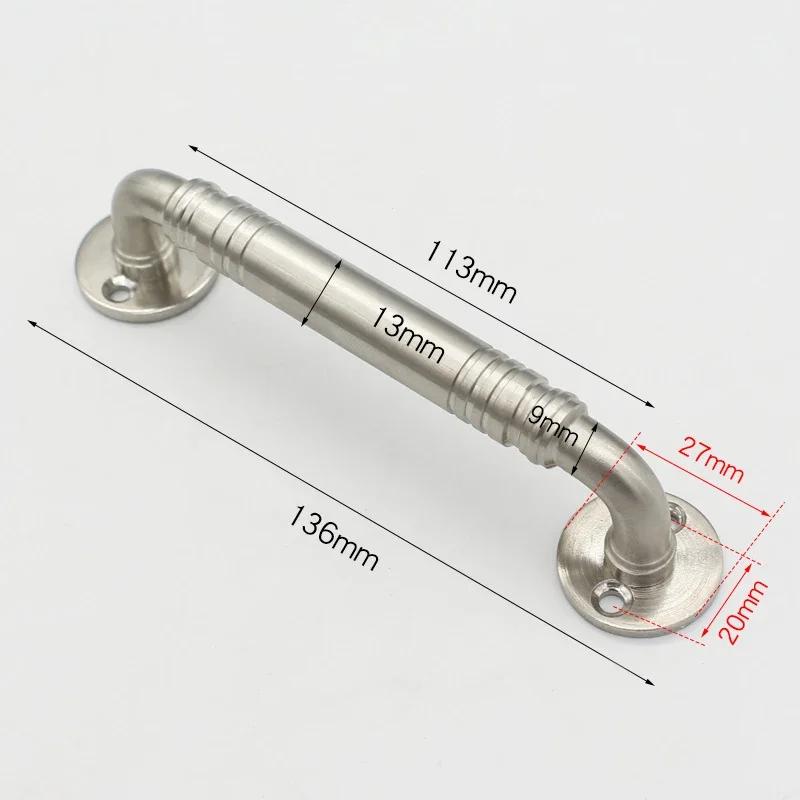 Edelstahl-Türgriffe für Innentüren Schlafzimmer Küchentürgriffe Feuerfester Türgriff Schrankgriff Beschläge