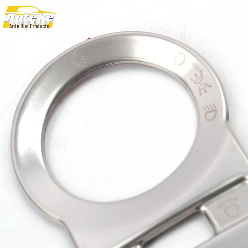 Cavalier Stainless Steel Headlight Control Frame & Adjustment Switch Decorative Sticker