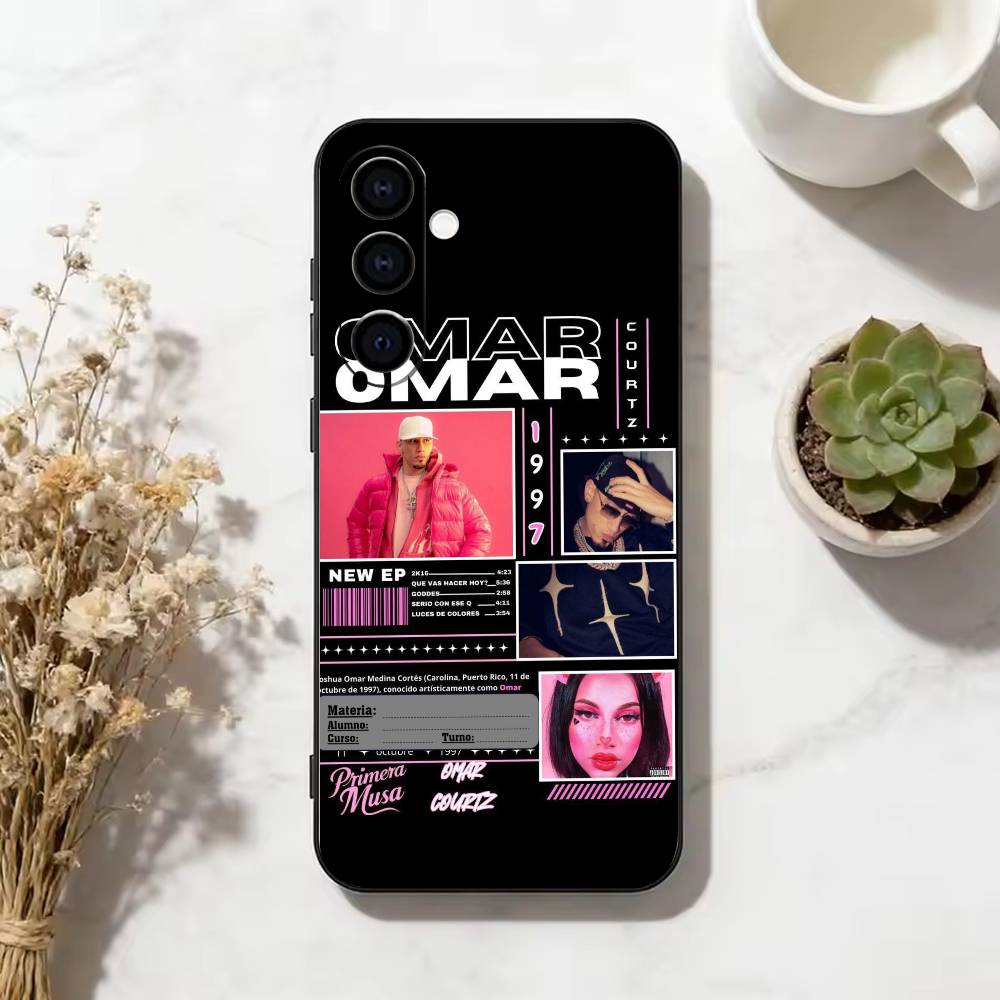 Primera Musa Rap Omar Courtz Phone Case For Samsung Galaxy A73,A72,A71,A70,A53,A52,A51,Others Soft Black Cover