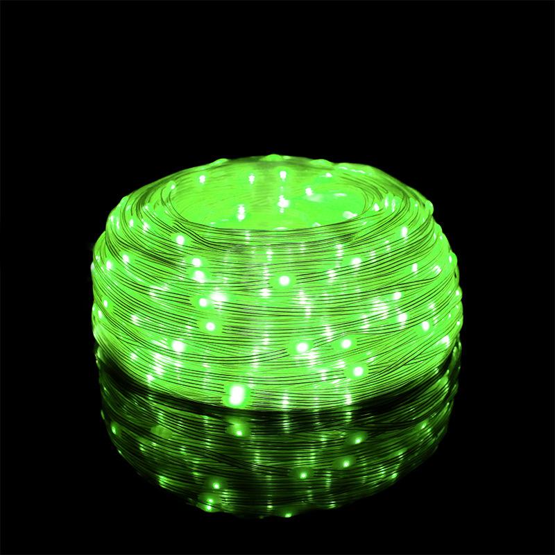 Weihnachtsdekorationen für Zuhause LED Lichterkette 20/50/100M EU/US Stecker Neujahr 2025 Straßengirlande am Haus