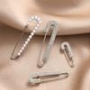 1Pc Rhinestone Clothing Decoration Cardigan Clip Exquisite Jewelry Gift Fashion Pearl Brooch Suit Pin