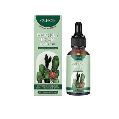 OUHOE Cactus Essential Oil, Daily Hair, Gentle Moisturizing, Whole Body Skin, Plant Body Care Massage Essential Oil Less