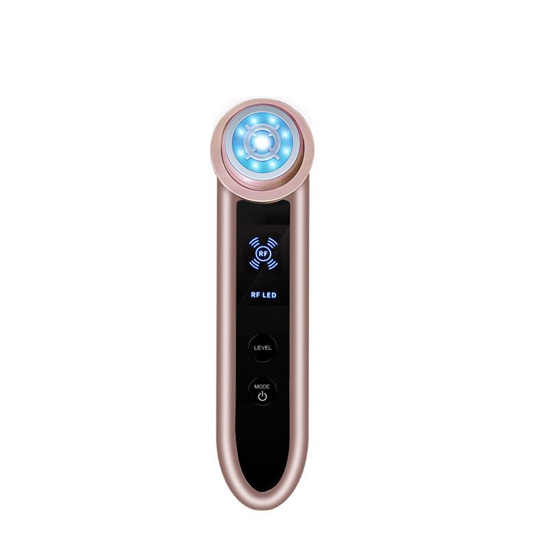 Hot and Cold Introducer Lifting and Firming Beauty Instrument Facial Micro-current Massager Facial Color Light Skin Rejuvenation Instrument