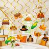Celebration Thanksgiving Spirals Hanging Flag Party Decoration Supplies  Indoor Outdoor Decorations