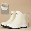 Couples Outdoor Casual Comfortable Anti Slip Waterproof Wear Resistant Short Tube Rain Shoes