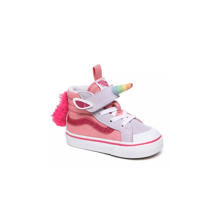 Vans Sk8 Reissue 138 V Unicorn High Top Skate Shoes Baby Sneaker Pink VN0A4TZQWLI