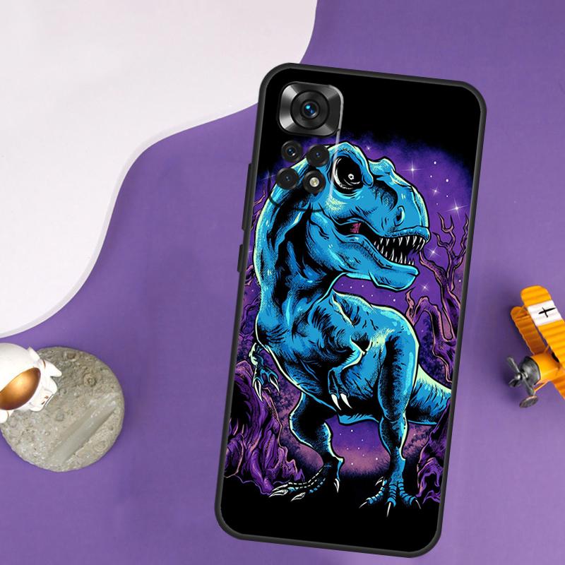 T Rex Dinosaur Tyrannosaurus Case For Xiaomi Redmi Note 13 Pro 14 12 9 10 11 Pro 10S 11S 12S Redmi 10C 13C 14C 12C Cover