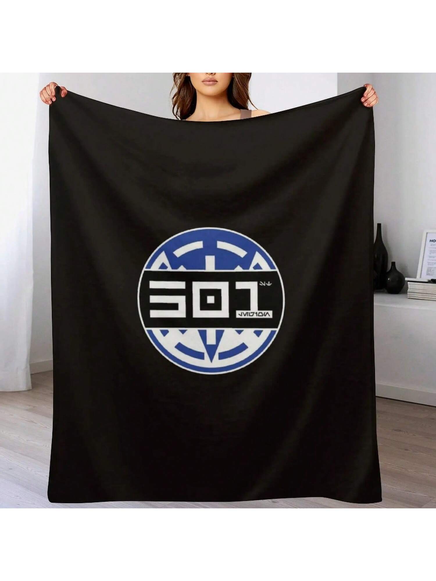 501st Legion Logo Classic T-Shirt Throw Blanket Decorative Sofa  S Fashion Sofas Heavy Blankets S