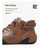 Octopus Men's Plus Size High-Top Martin Boots - Spring/Summer Casual Ankle Boots