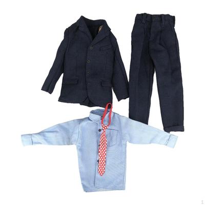 1/6 Action Doll Suit Set Formal Outfits Clothing Clothes for 12'' Inch Male Figure Dress Up