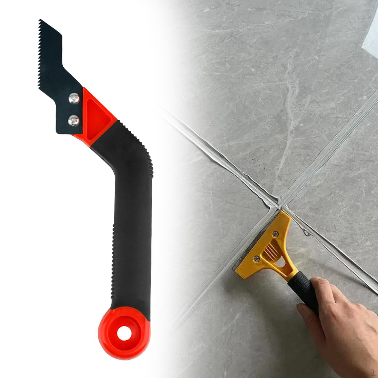 

Угловая пила для затирки швов для эффективной очистки плиточных швов красный