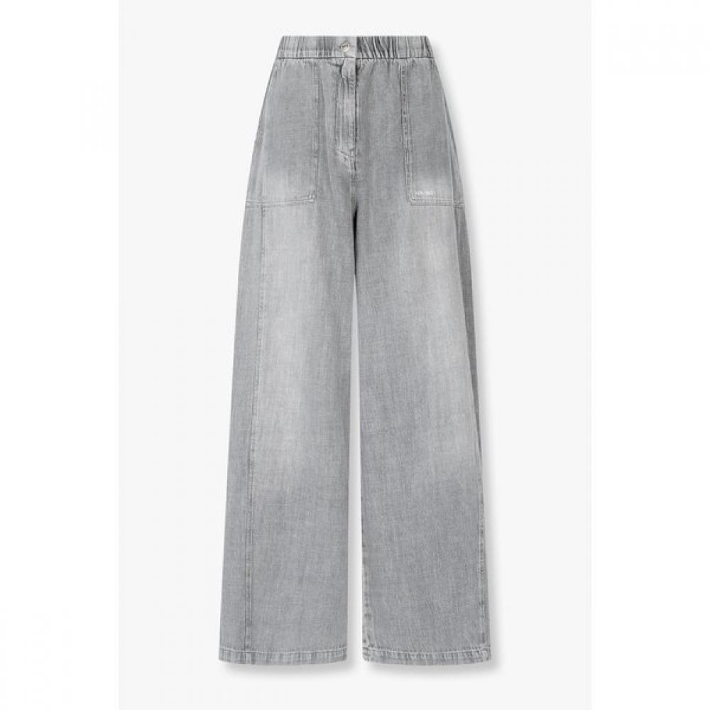 Vov Hidden String Wide Denim Pants  7156255007 