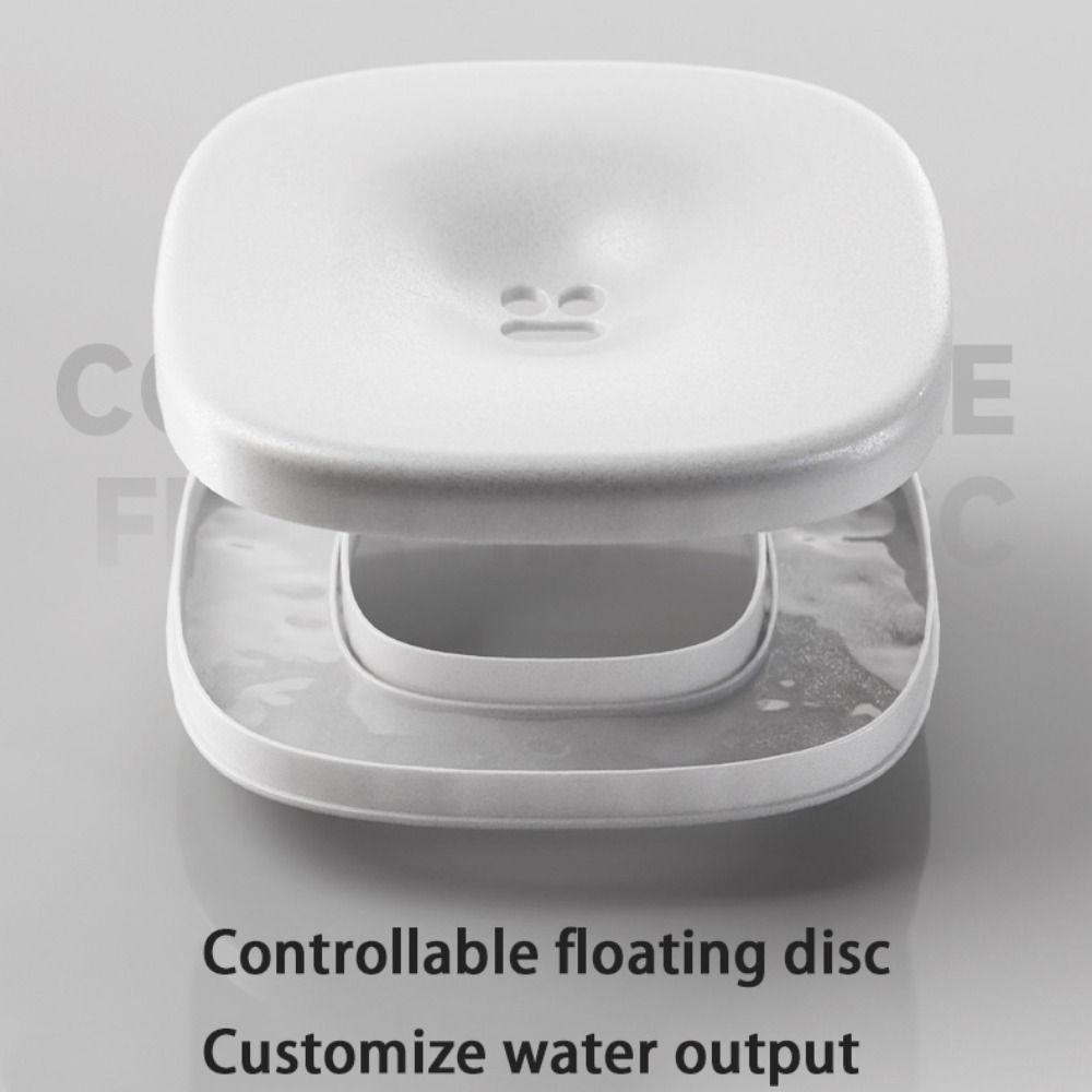 Anti-Tip Pet Floating Bowl Non-Wetting Mouth Pet Drinking Dispenser Pet Water Bowl  Multi-Pet