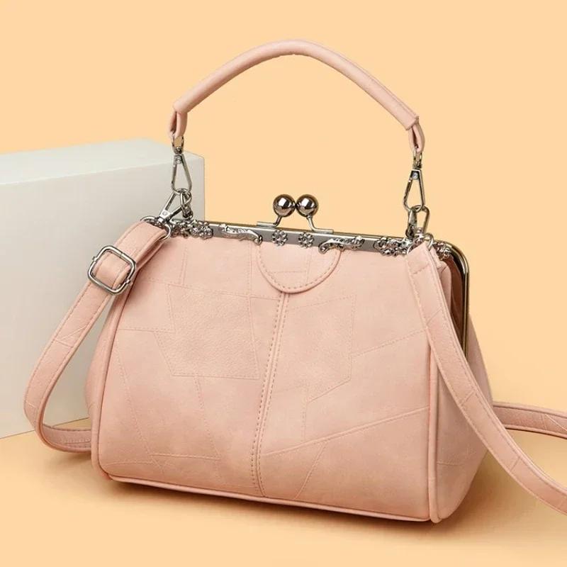 Solid Color PU Zipper Models Youth Sweet Women's Shoulder Bag 2026 High Quality Light Luxury Small Square Single Crossbody Bags