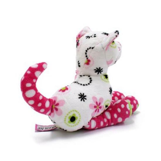 Douglas Pink Cat Fuzzle Series Plush Cat Toy