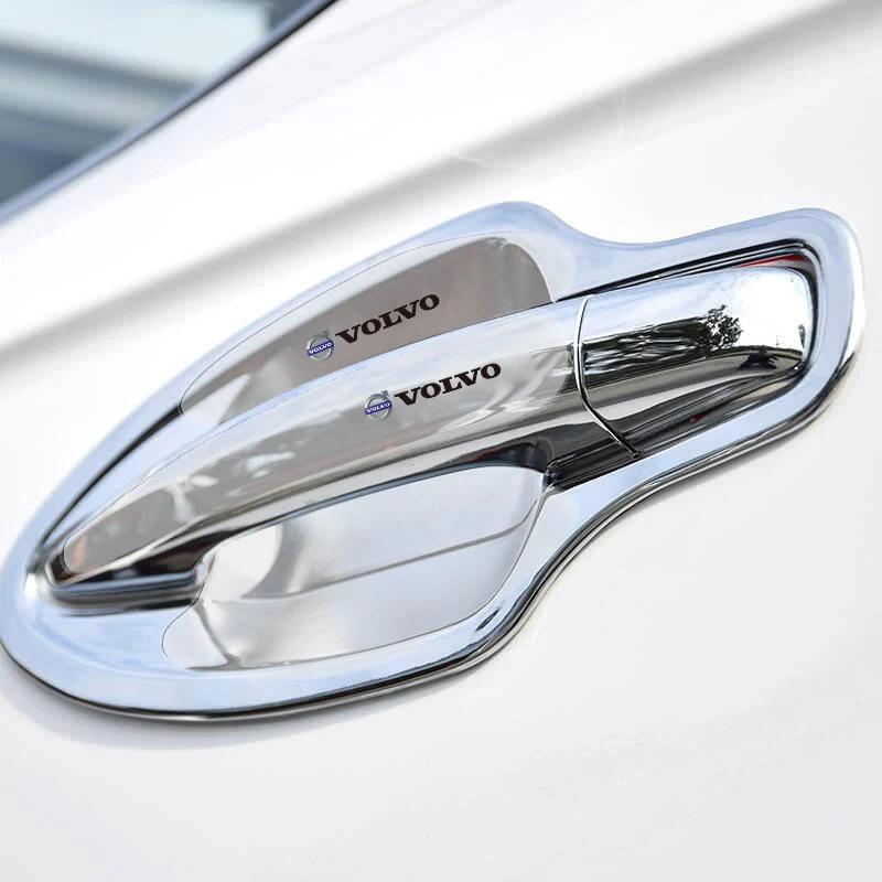 PVC Transparent Car Door Handle Wrist Bowl Trim Stickers For Volvo Xc60 Xc90 V40 V60 S60 V50 V90 S80 C40 XC40 V70 XC70 Rdesign