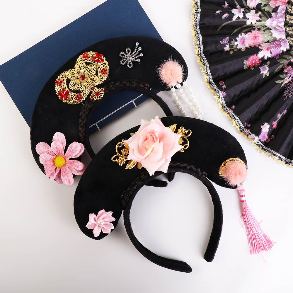 Princess Headhoop Ancient Style Headwear Hanfu Hair Hoop Antique Headband Chinese Style Headwear