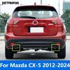 Accessories For Mazda CX-5 CX5 2012-  2024 Stainless Steel Exhaust Systems Muffler Tip Tail Pipe Car Styling