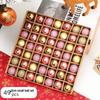 Box of 49 Electroplated Shiny 3cm Christmas Ball Ornaments for Tree Decoration and Scene Arrangement