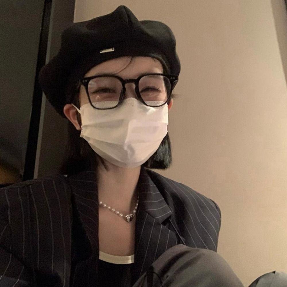 

Зимний день, берет, хлопковая шапка, элегантная плоская шапка, женская шапка