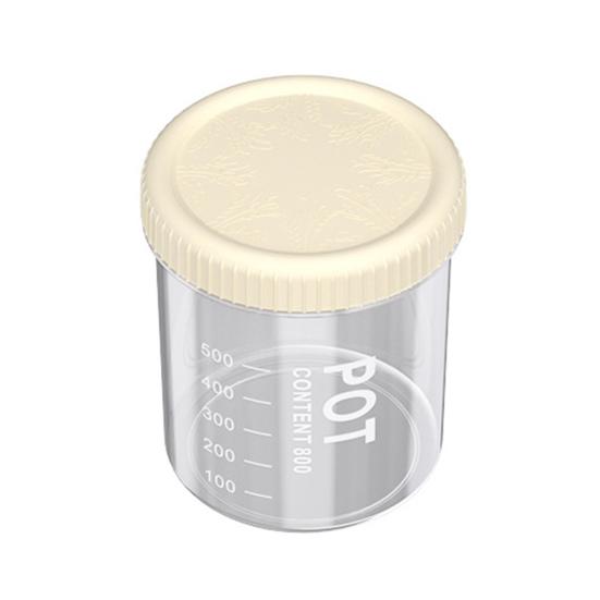 Yousheng Transparent Grain Canister Kitchen Sealed Jar Food-Grade Airtight Storage Container Pantry Organizer for Snacks Dried Foods Tea