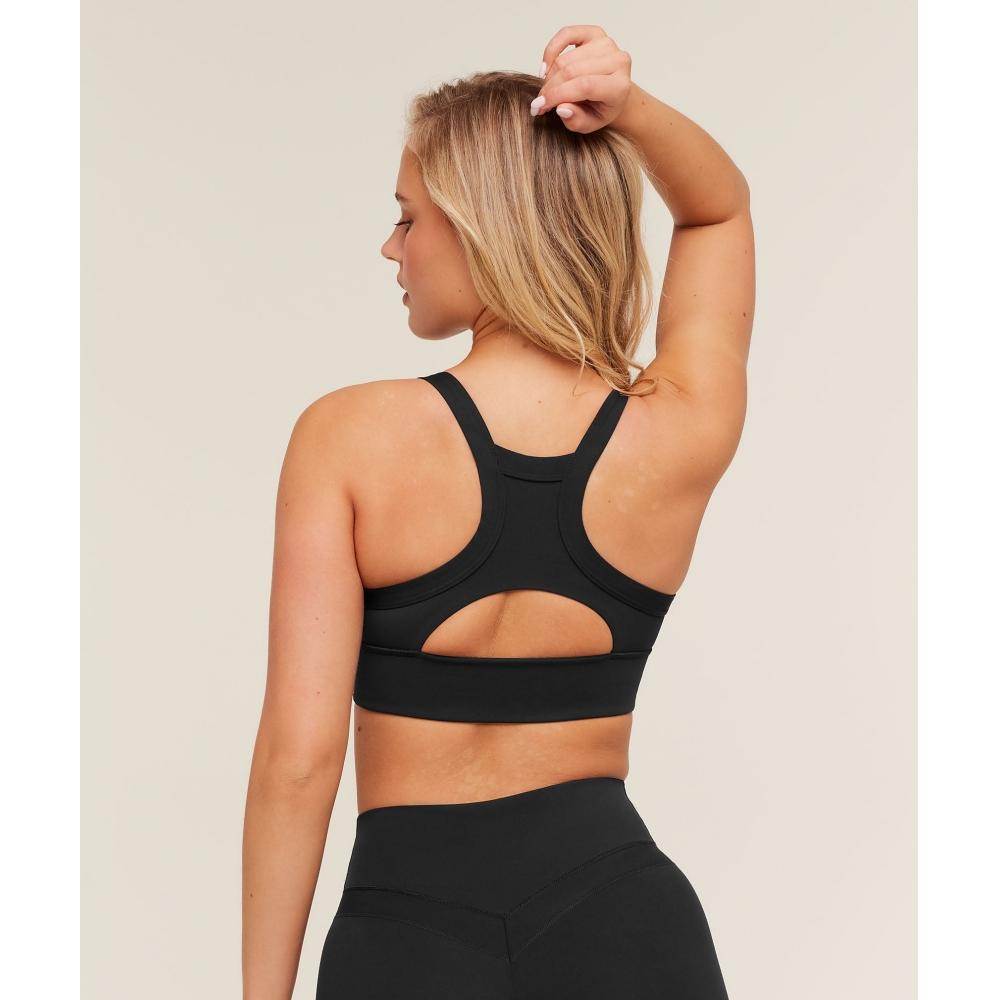 Gymshark Compression Sports Bra Gs Black B4b6h Bb2j