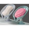 Creative Lotus Leaf Shaped Soap Shelf Suction Cup No Punching Soap Box Internet Celebrity Bathroom Drain Soap Box