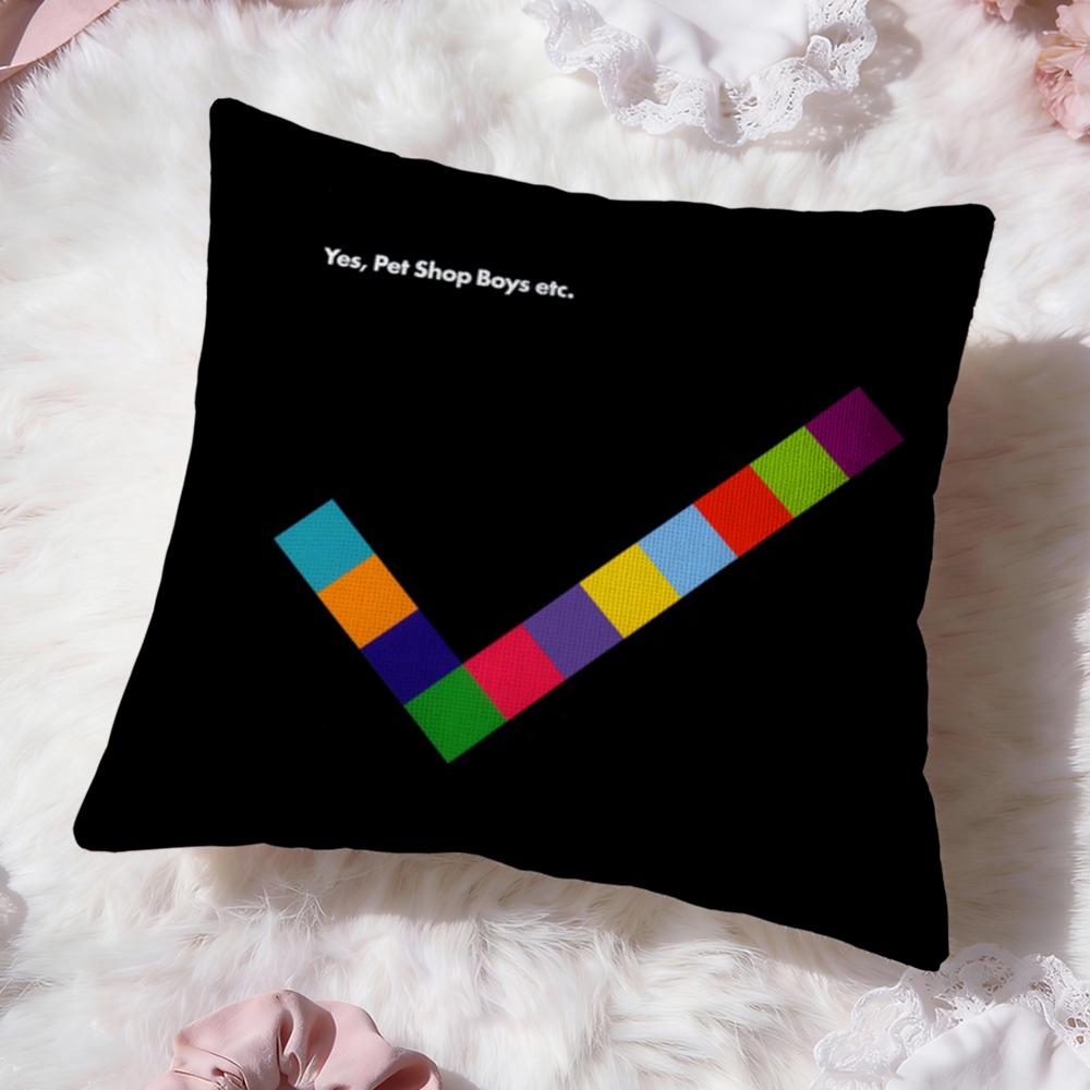 band Pet Shop BoysS Cushion Cover Premium Comfort Reversible Pillow Cove -Two in One Design for Any Room & Car Interior