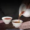 1PC Pure White Hollowed-out Exquisite Kung Fu Tea Set, High-end Teacup, Tea Bowl, Tea Room, Single Master Cup, Tea Cup