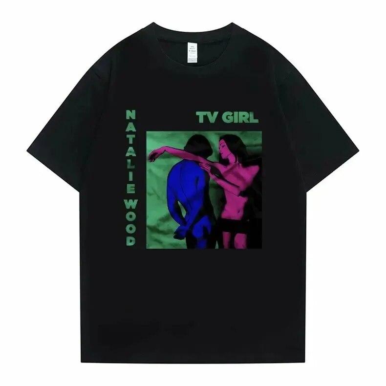 Cults TV Girl One Night Only Graphic Print Tshirt Vintage Tee Trend Unisex Women Oversized T Shirt Cotton Tops 2024 T-shirt Clothes